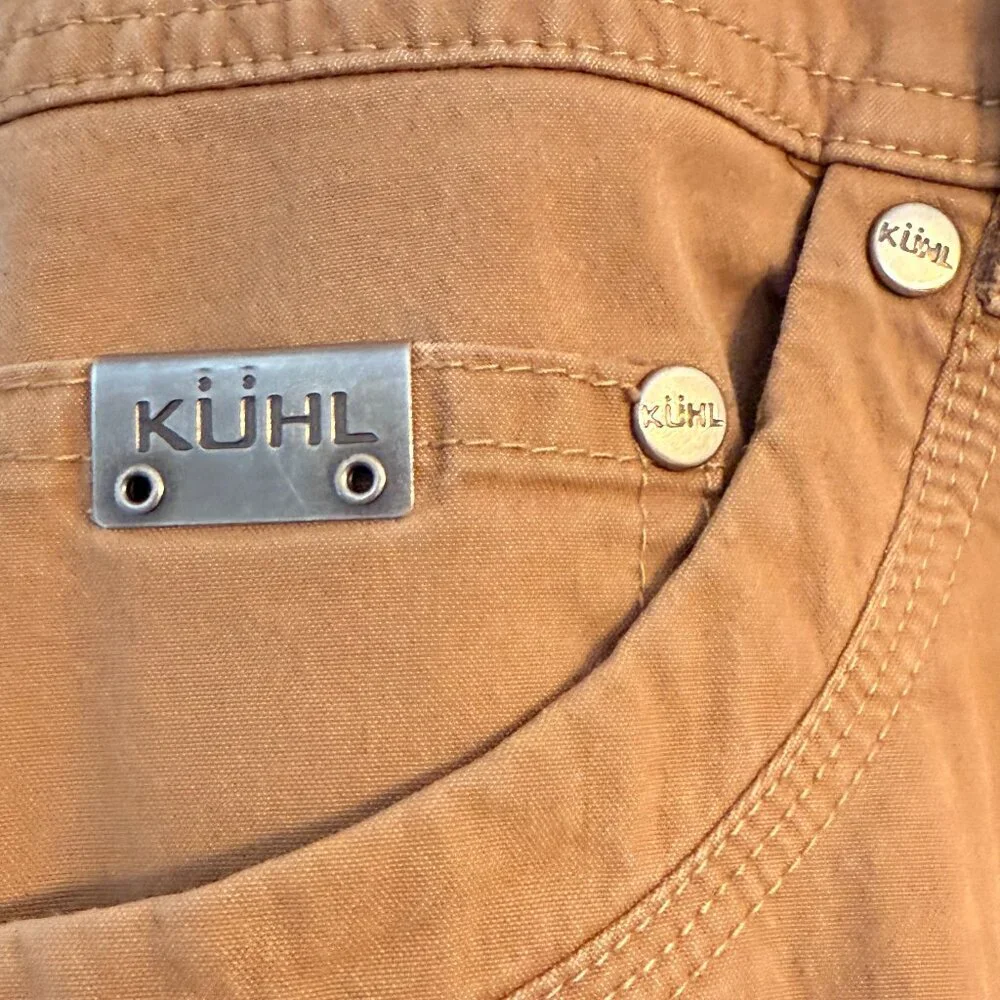 Kuhl Men's Dark Khaki Outdoor Activewear Pants - Picture 3 of 7
